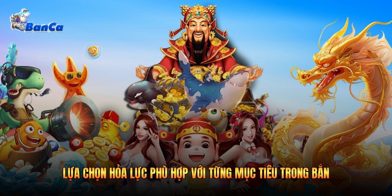 Lựa chọn hỏa lực phù hợp với từng mục tiêu trong bắn Lựa chọn hỏa lực phù hợp với từng mục tiêu trong bắn